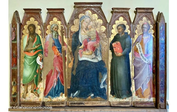 Madonna col Bambino e i Santi Giovanni Battista, Andrea, Francesco e il profeta Daniele