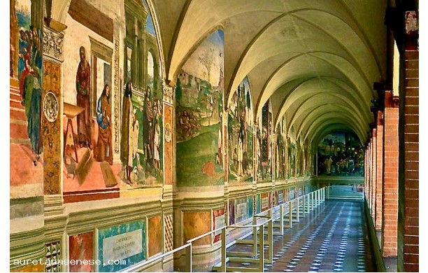 00 - Ciclo di affreschi del chiostro maggiore sulla vita di San Benedetto
