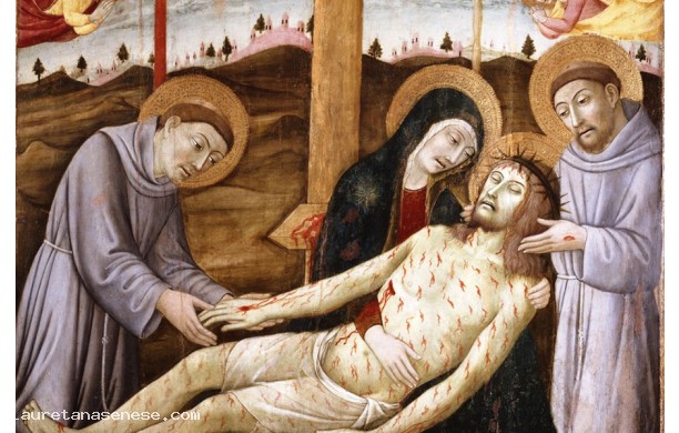Compianto sul Cristo morto coi Santi Francesco, Antonio da Padova