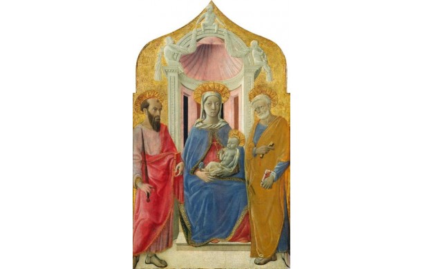 Madonna col Bambino in trono tra i santi Pietro e Paolo