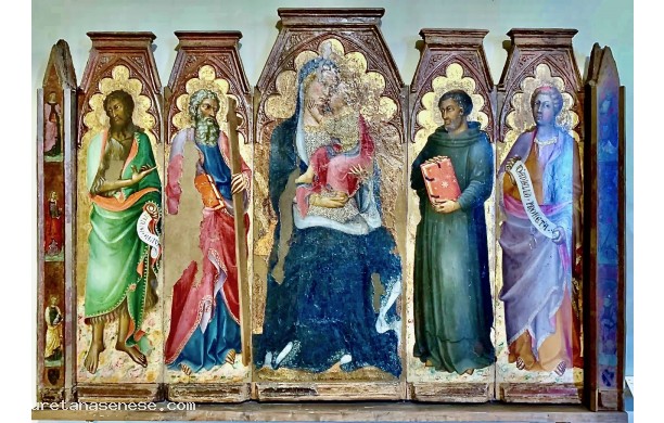 Madonna col Bambino e i Santi Giovanni Battista, Andrea, Francesco e il profeta Daniele