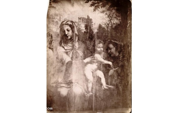 Sacra Famiglia con san Leonardo