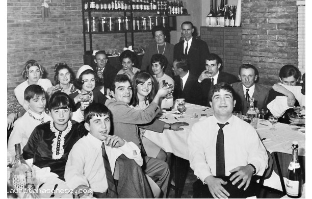 1968 - Gli invitati al pranzo di Graziella e Luciano