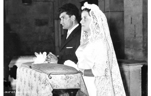 1964, Sabato 11 Aprile - Furio e Rosanna, sposi