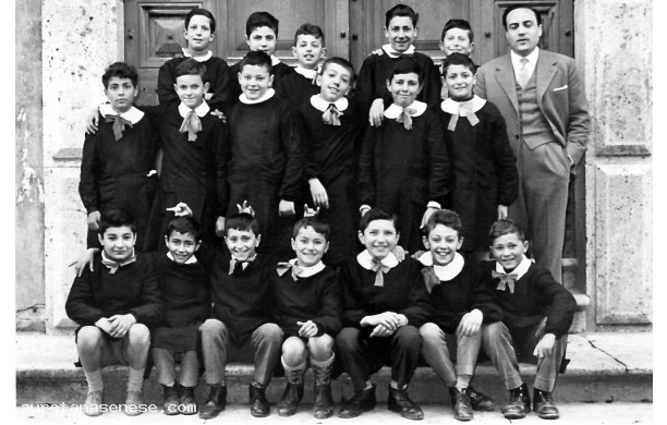 1959, Sabato 28 Febbraio - Quinta Elementare Maschile