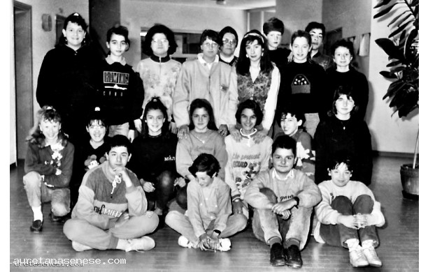 1990 - Terza Media Mista, sezione A