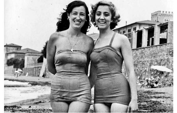 1958 - Belle ragazze al mare di San Vincenzo
