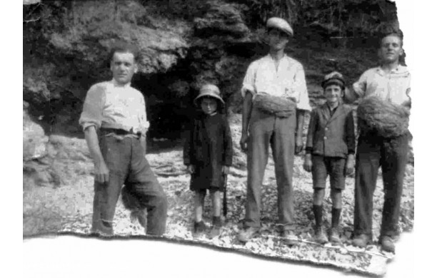 1948 - Gli ultimi funai del paese alle buche del Consorzio