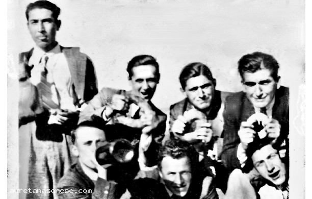1950? - Gruppo di amici a Pasquetta