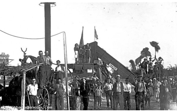 1936 ? - Tribbiatura  intorno alla Casaccia.