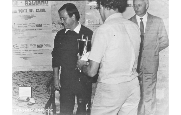 1968 - Torneo di Tennis: premiazione