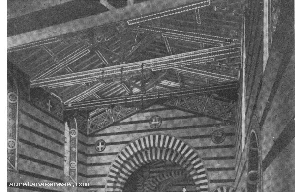 1902? - Dettaglio soffitto chiesa di Sant'Agata