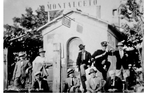 1936 - Quando il treno fermava a Montalceto