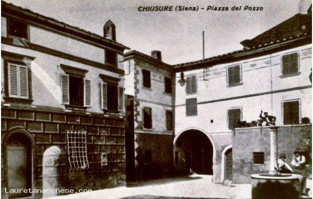 1939 - la Piazza del Pozzo a Chiusure
