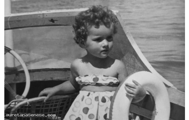 1959 - Antonella con la ciambella