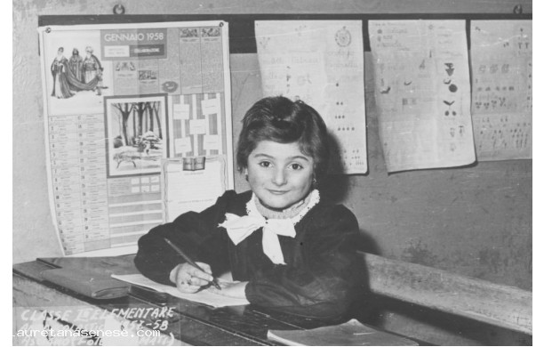 1958 - Beatrice in Prima Elementare