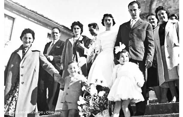 1959, Domenica 25 Ottobre - Si sono sposati Ilde e Mario