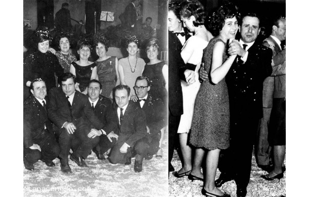 1960? - Coetanei del 1931 con le fidanzate al Ravvivati