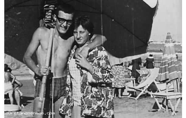 1961 - Spiaggia di Cesenatico