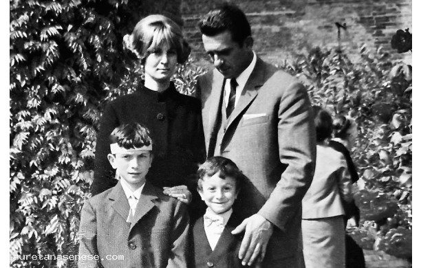 1964 - La Cresima di Luca a Monte Oliveto Magiore
