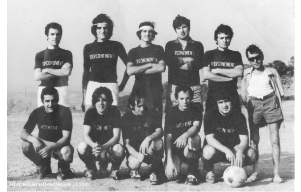 1970 - La squadra INTERCONTINENTALE al Torneo della Pievina