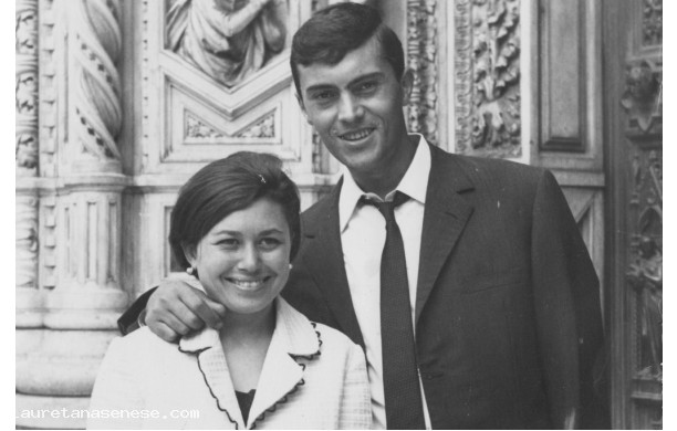 1966 - Duilio e Maria in viaggio di nozze