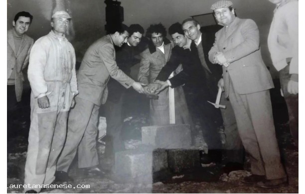 1967? - Posa prima pietra fabbrica di mobili