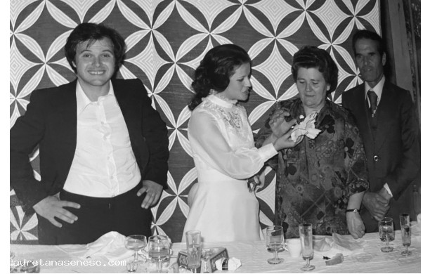 1975, Domenica 14 Settembre - I genitori dello sposo