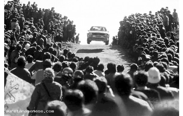 1981 - Prova di Rally sullo sterrato delle Sante Marie