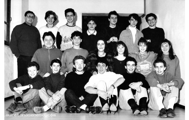 1991-92 - 2^B dell'Istituto Professionale Caselli