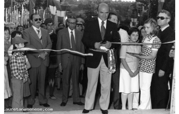 1977 - 10 Mostra Mercato Ascianese: inaugurazione