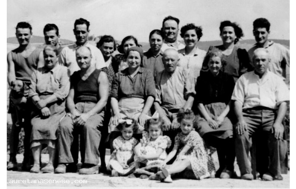 1952 - I contadini di Torrentino nel dopo guerra