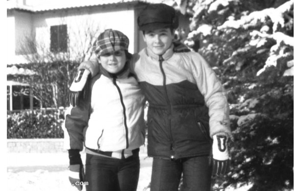 1983 - I fratelli Gotti sotto la neve