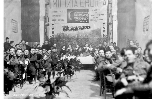 1937, Sabato 27 Novembre - Adunata della Milizia eroica