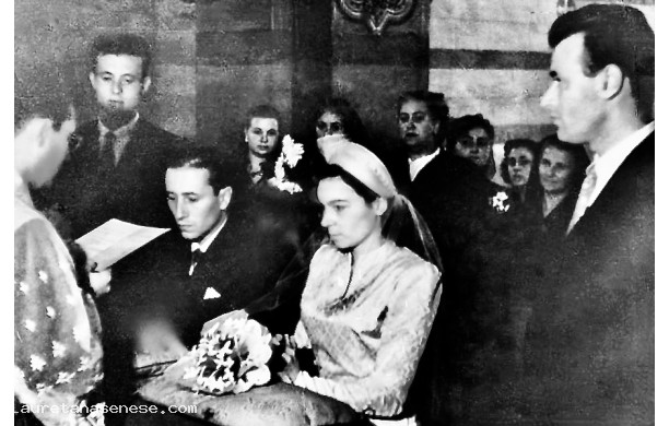 1952, Luned 15 Settembre - Marino di Schicchi sposa la bella Tatiana