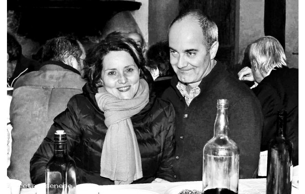 2014, 12 Febbraio - La Coppia a cena con gli  AMICI di S. ALBERTO