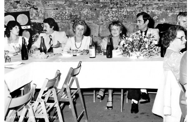 1982 - Garbo dOro, il tavolo donore
