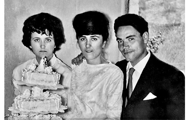 1962, Sabato 26 Maggio - Mario di Sant'Agostino e Franca di San Francesco, sposi