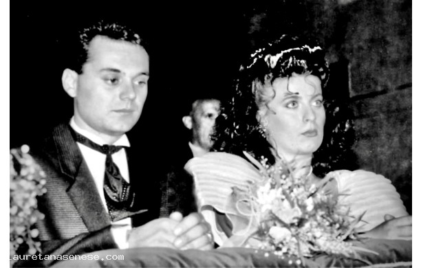 1989, 2 Settembre - Antimo e Manola all'altare