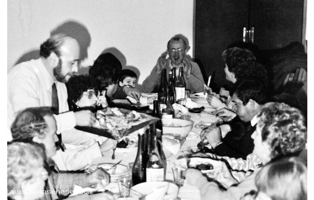 1976 - Festa del Donatore: I commensali