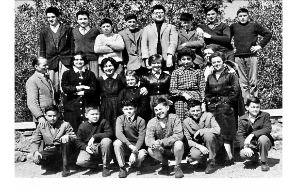 1961 - Terza Media con studenti di Asciano e Rapolano