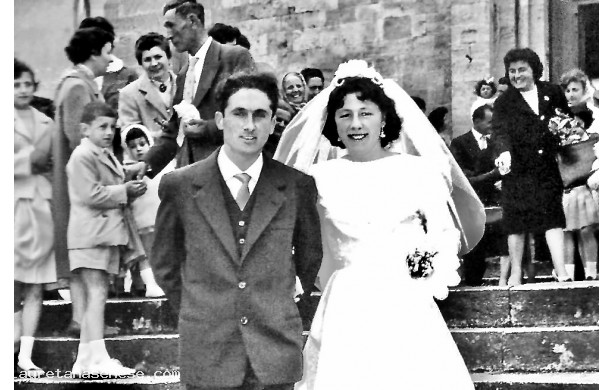 1960, Lunedì 18 aprile - Nozze fra Azelia ed Ernesto