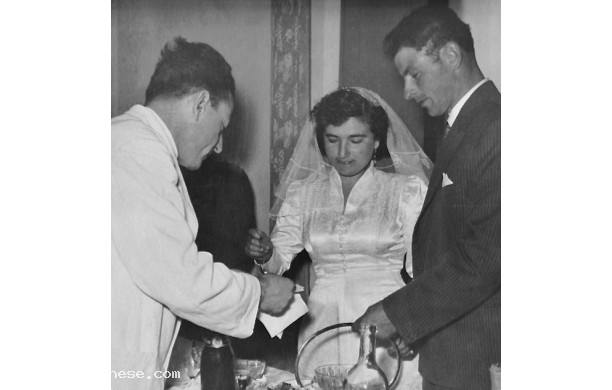 1955, Sabato 12 Febbraio - Herv serve il pranzo a domicilio