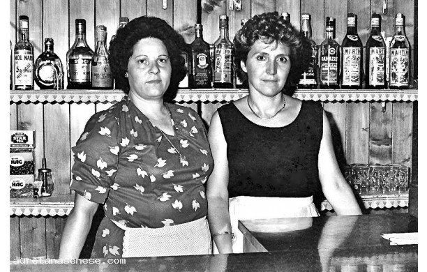 1986  Servizio al bar dellArena durante la cena contradaiola della Corona
