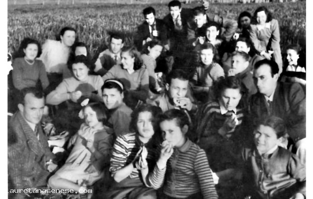 1950 - Merenda fra amici il lunedì di Pasqua