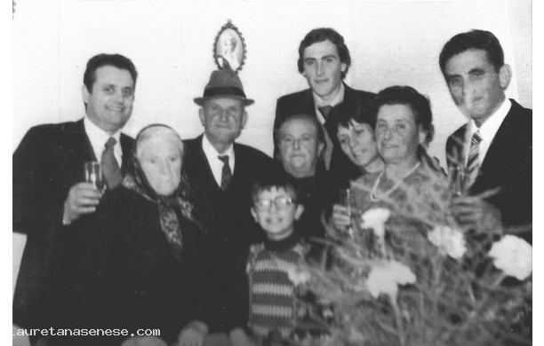 1975 - La famiglia Papi alle Nozze d'Argento di Bruno e Bruna
