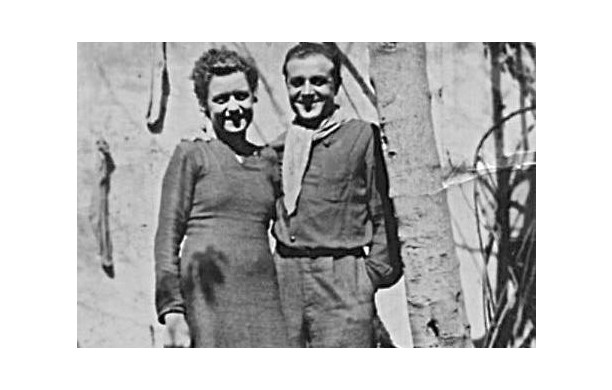 1938 - Foto di fidanzamento in Grottoli