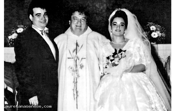 1993, Sabato 18 Settembre - Gianna e Stefano, sposi