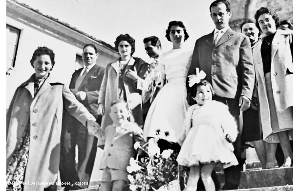 1959, Domenica 25 Ottobre - Si sono sposati Ilde e Mario