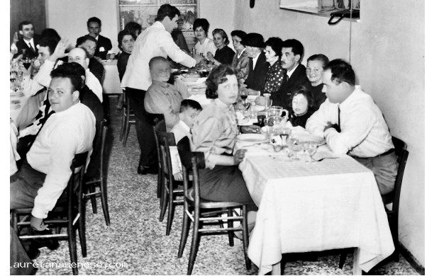 1963, Domenica 29 Settembre - Partecipanti al pranzo di nozze fra Elsa e Franco